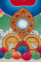 Vajrapani Buddhist Tibetan Thangka Painting - Lucky Thanka