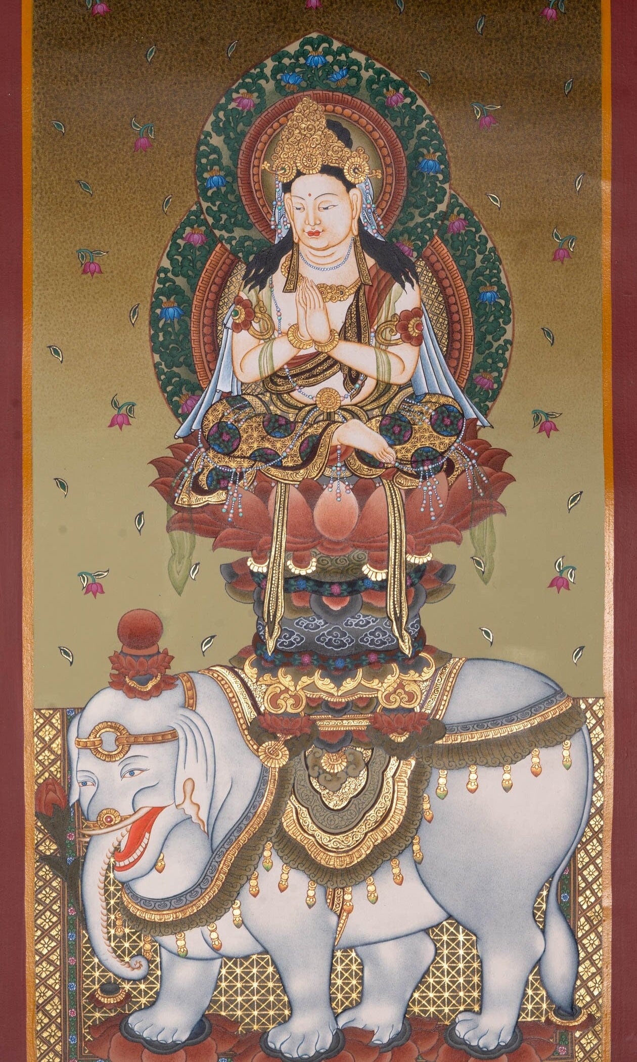 Chinese Tara Tibetan Thangka Arts - Lucky Thanka