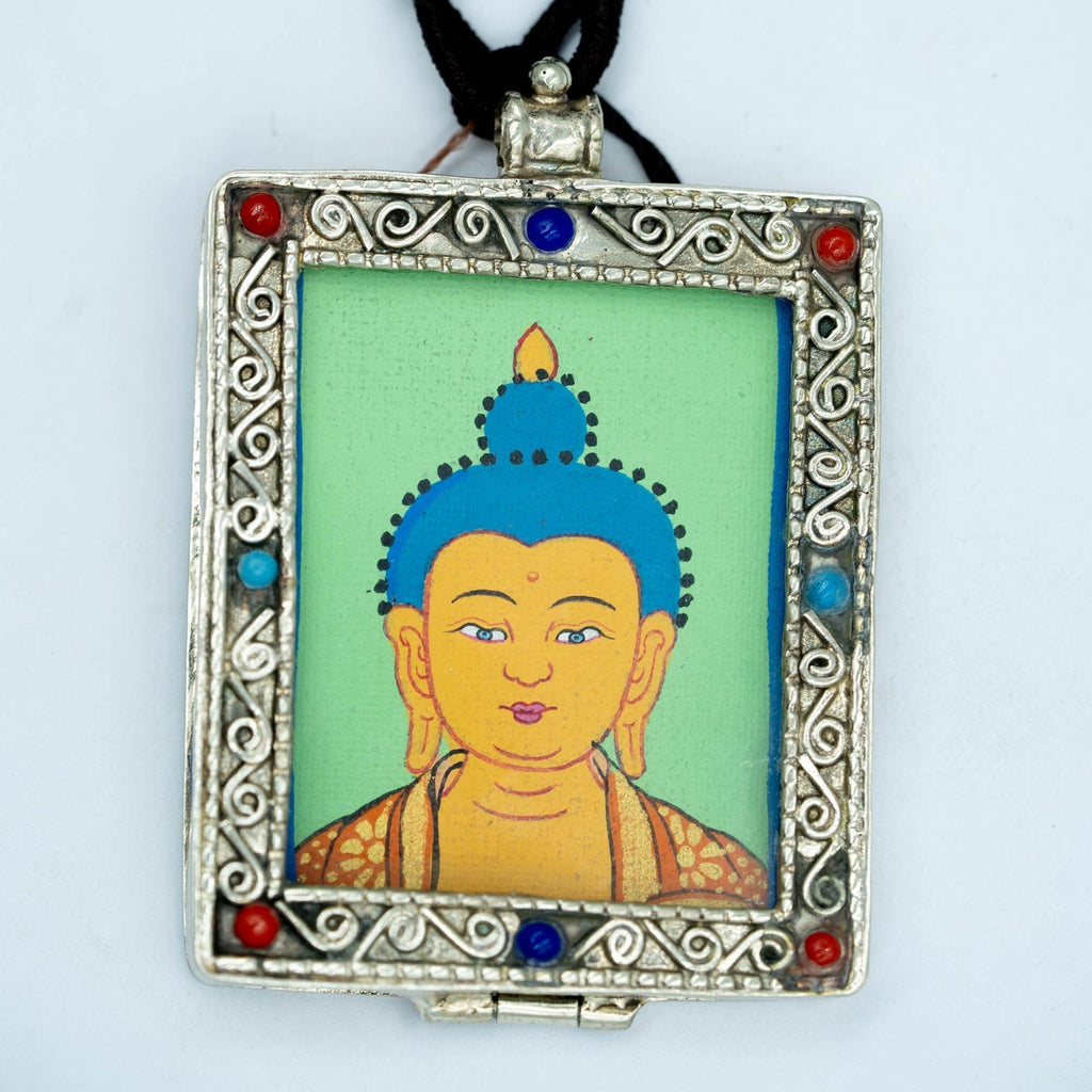 Shakyamuni Buddha Ghau Thangka - Lucky Thanka