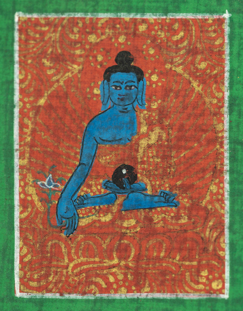 Healing Buddha Ghau Thangka - Lucky Thanka