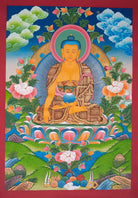 Thangka Painting of Shakyamuni Buddha - Lucky Thanka