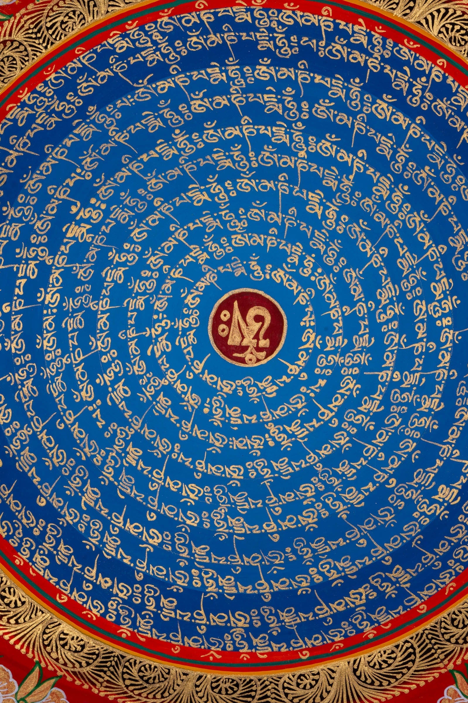Thangka Art of Mantra Mandala - Lucky Thanka