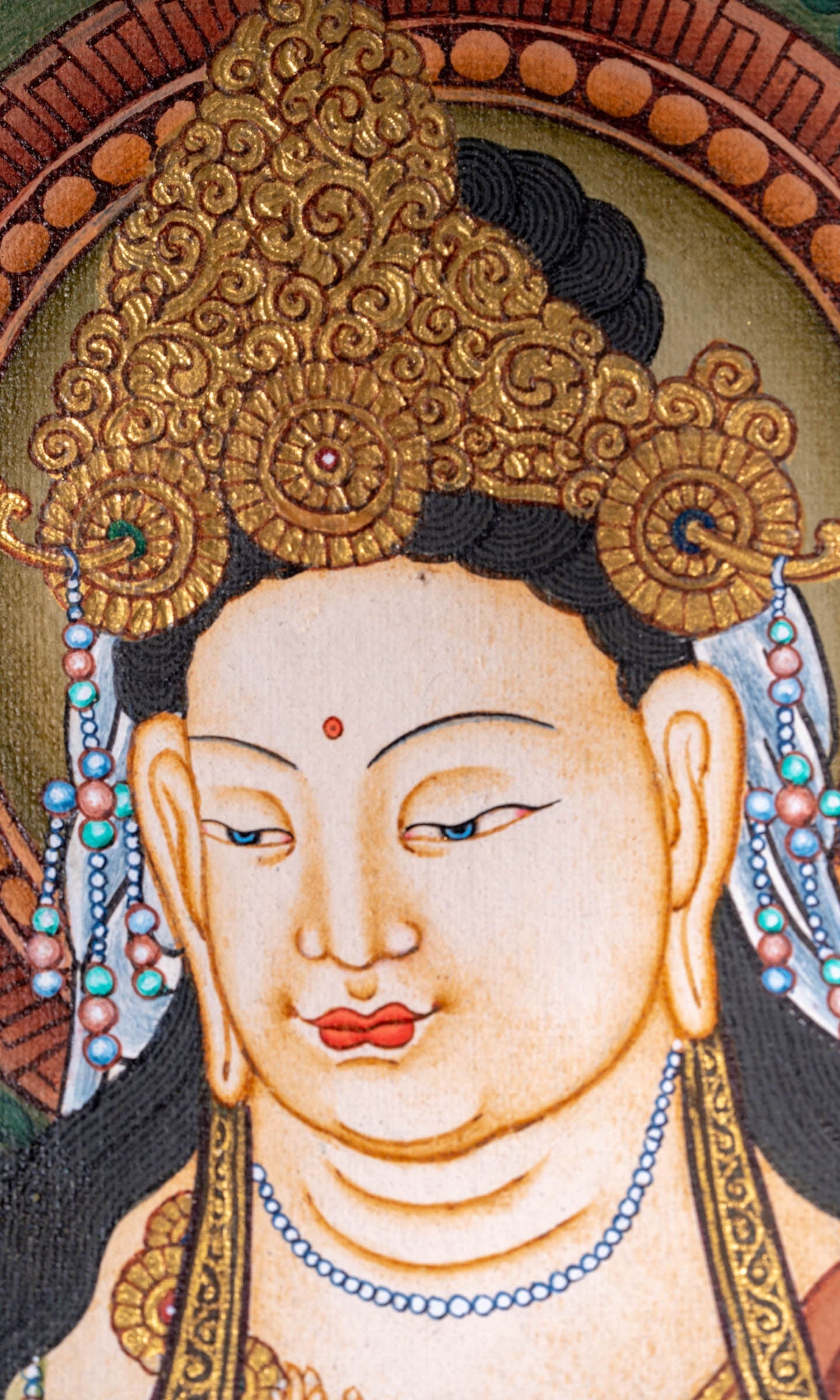 Chinese Tara Tibetan Thangka Arts - Lucky Thanka