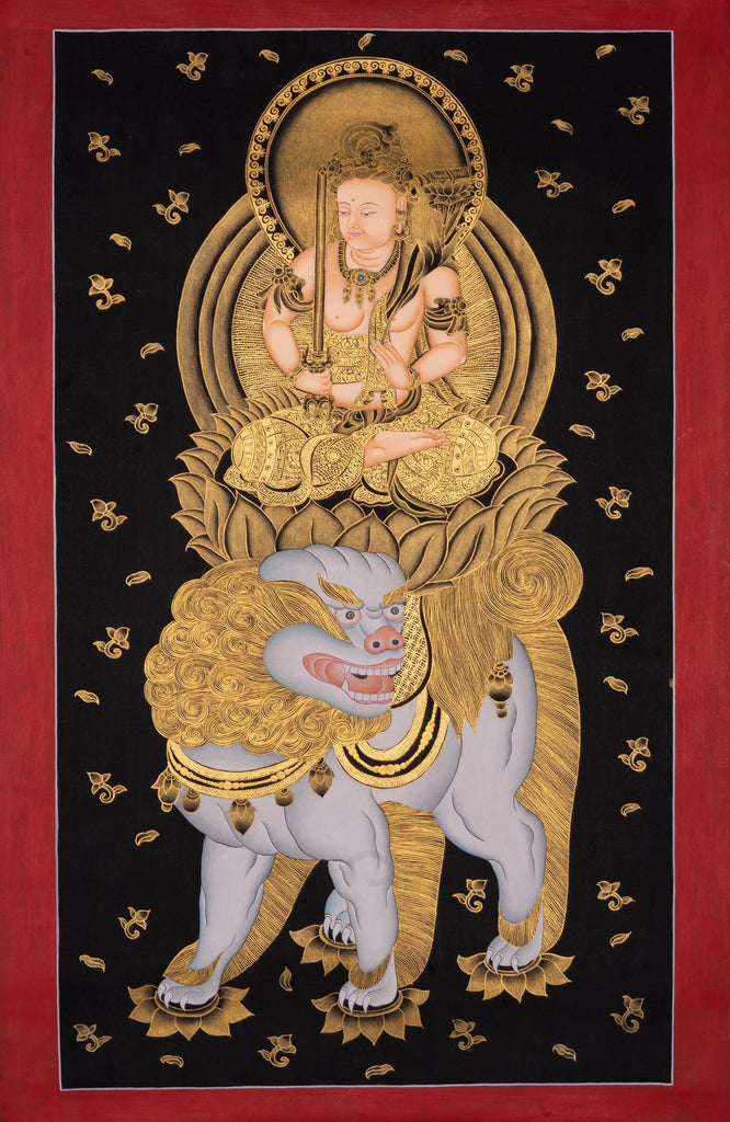 Japanese's Buddha Thangka Painting - Lucky Thanka
