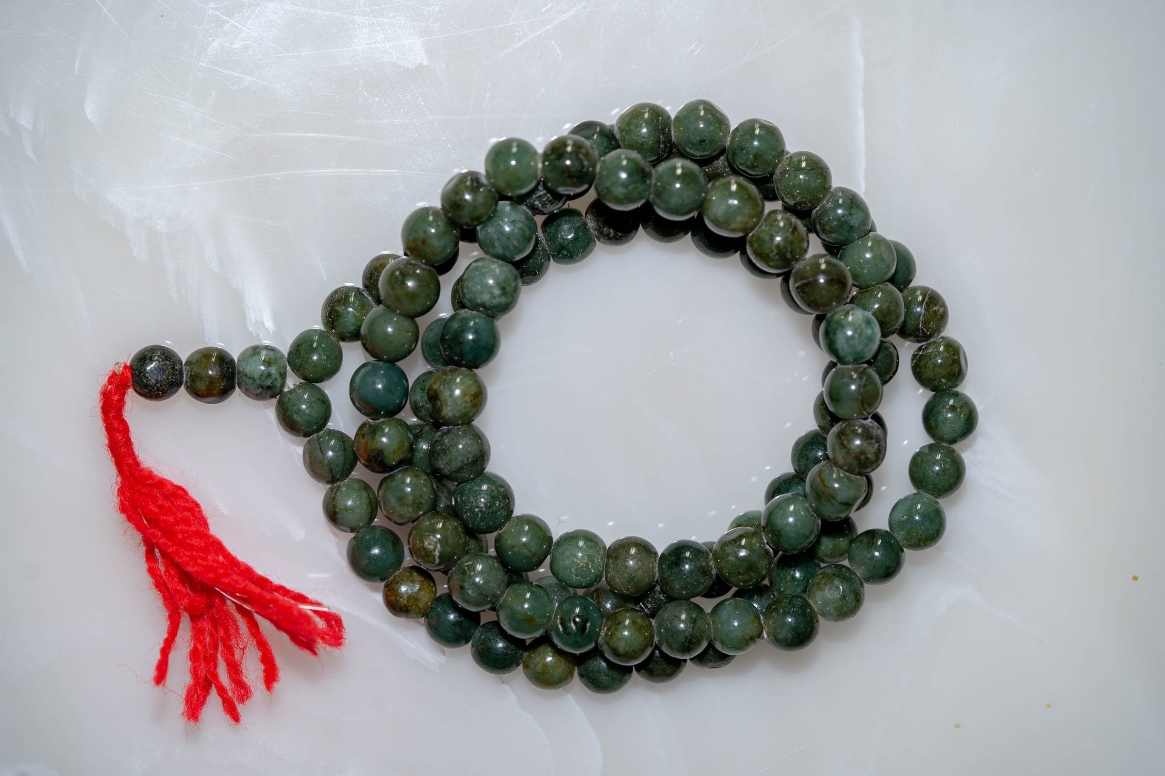 Green Emerald Necklace - Lucky Thanka