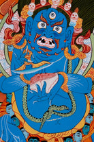 Mahakala Mandala Thangka painting - Lucky Thanka