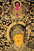 Guru Rinpoche Thangka Painting - Lucky Thanka