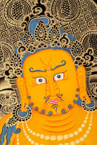 Finest Thangka Art of Kubera - Lucky Thanka