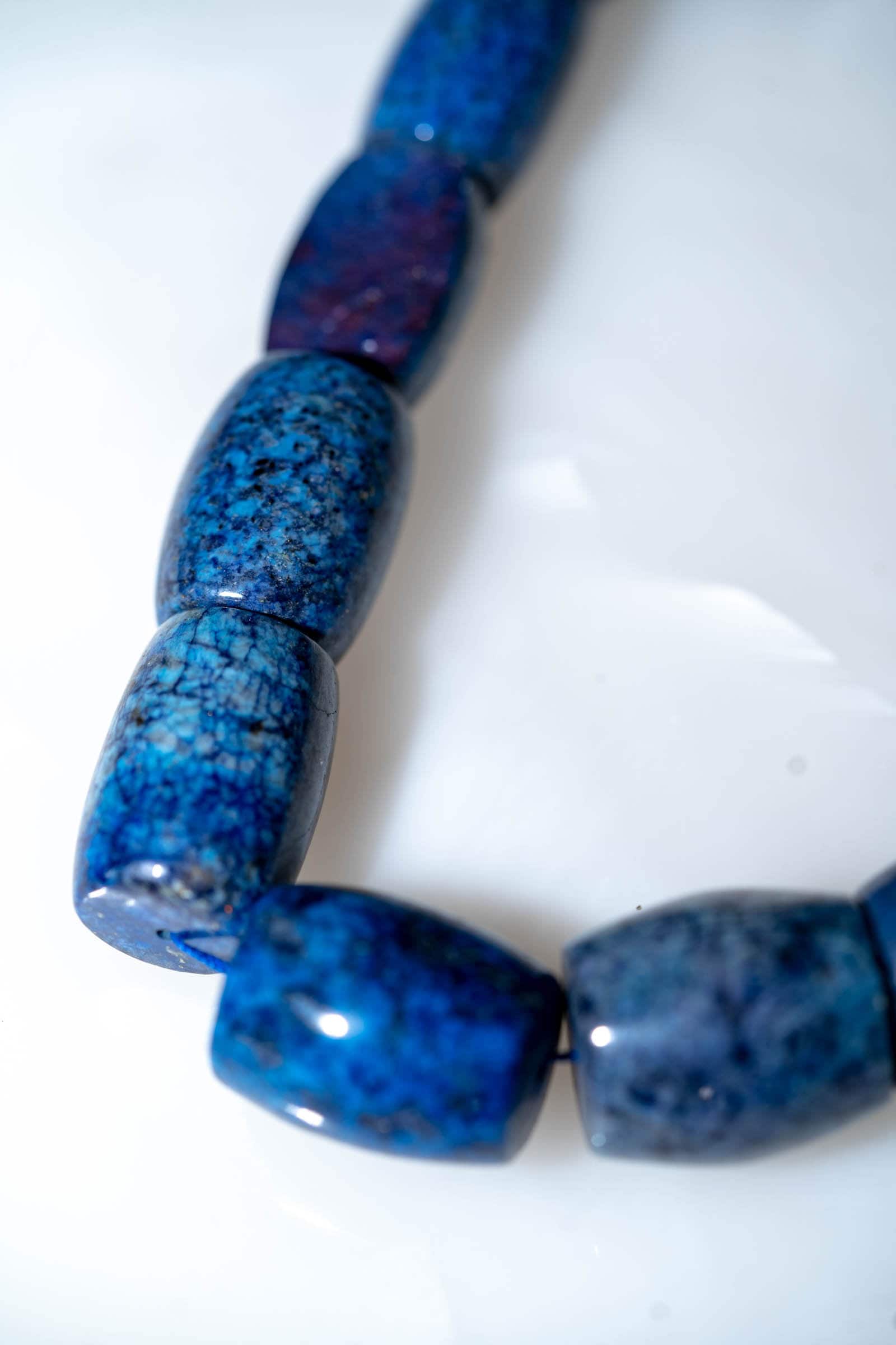 Blue Stone Necklace - Lucky Thanka