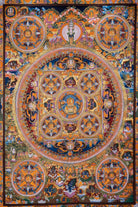 Buddha Mandala Thangka Painting - Lucky Thanka